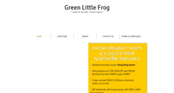 Desktop Screenshot of greenlittlefrog.com